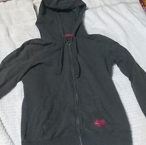Fox Women's Gray Hooded Jacket